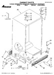 Diagram for 01 - Cabinet Parts