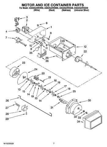 Diagram for ASD2522WEB00