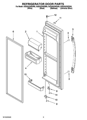 Diagram for ASD2522WEB00