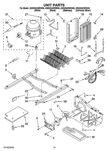 Diagram for ASD2522WEB00