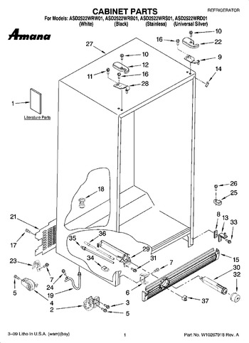 Diagram for ASD2522WRB01