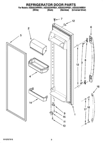 Diagram for ASD2522WRD01