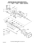 Diagram for 05 - Motor And Ice Container Parts