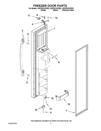 Diagram for ASD2524VES02