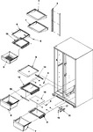 Diagram for 04 - Crisper Assy & Ref