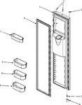 Diagram for 08 - Freezer Door