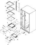 Diagram for 07 - Crisper Assy & Ref Shelf