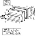 Diagram for 02 - Freezer Door