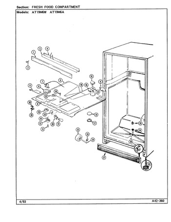 Diagram for AT19M6W (BOM: DE51A)