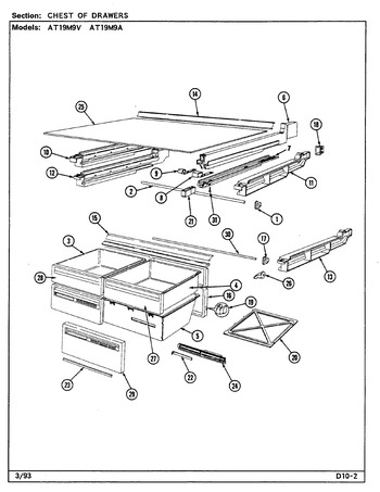 Diagram for AT19M9A (BOM: DE54A)