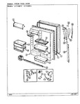 Diagram for 05 - Fresh Food Door