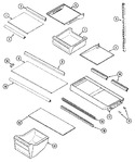Diagram for 07 - Shelves & Accessories