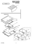 Diagram for 05 - Shelf Parts, Optional Parts (not Included)