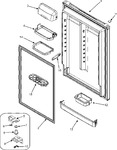 Diagram for 05 - Fresh Food Door