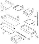 Diagram for 09 - Shelves & Accessories