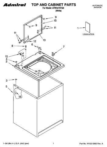 Diagram for ATW4475VQ0