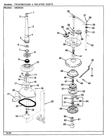 Diagram for AW20K23H