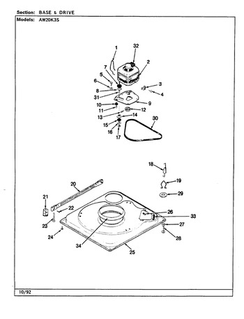 Diagram for AW20K3AS