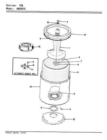 Diagram for AW20K3WS