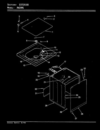 Diagram for AW20M1W