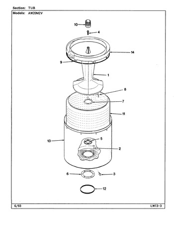 Diagram for AW20M2V