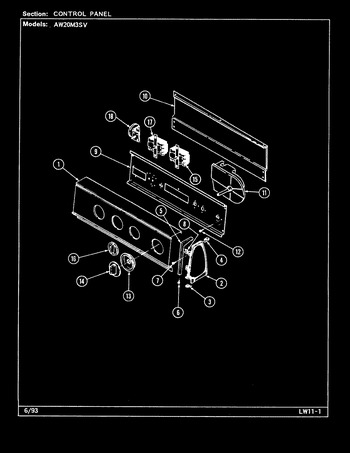 Diagram for AW20M3SV