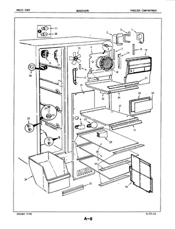 Diagram for BDNS24A9RH (BOM: 4N49B)