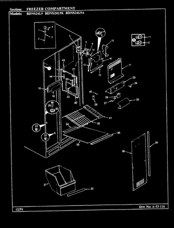 Diagram for BDNS24L9A (BOM: BU86A)