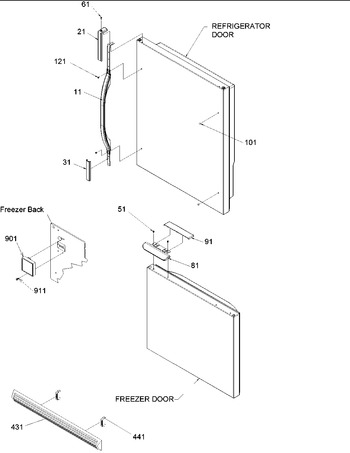 Diagram for BG21VC (BOM: P1325013W C)