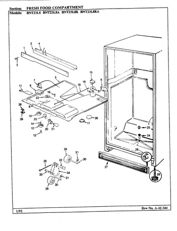 Diagram for BNT23L8A (BOM: BL93A)