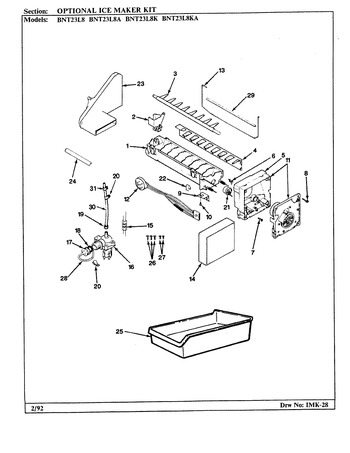 Diagram for BNT23L8KA (BOM: BL96B)