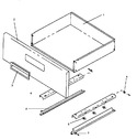 Diagram for 03 - Fixed Panel & Storage Drawer Assy