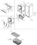 Diagram for 06 - Interior Cabinet & Freezer Shelving