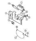 Diagram for 04 - Rinse Aid & Soap Dispenser