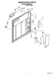 Diagram for 02 - Inner Door Parts