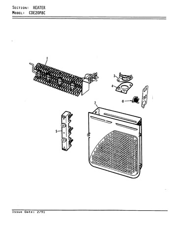 Diagram for CDE20P8HC