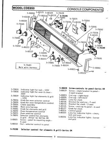 Diagram for CDE850