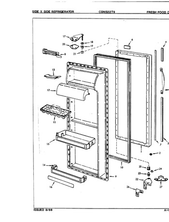 Diagram for CDNS22T9H (BOM: 8L07A)