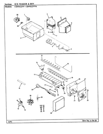 Diagram for CDNS22V9A (BOM: BR36F)