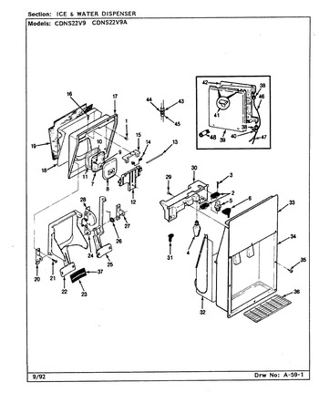 Diagram for CDNS22V9A (BOM: CR38A)