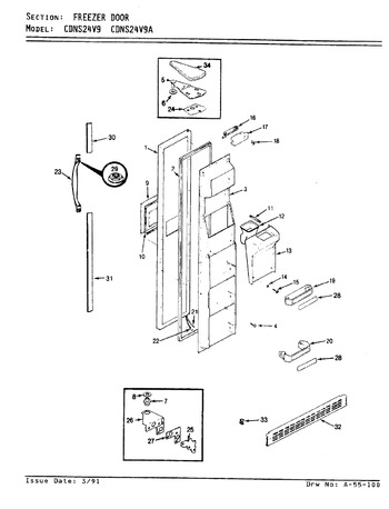 Diagram for CDNS24V9A (BOM: BR86A)