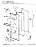 Diagram for 04 - Fresh Food Door