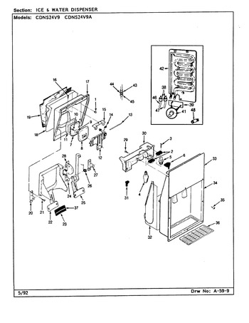 Diagram for CDNS24V9 (BOM: CR85A)