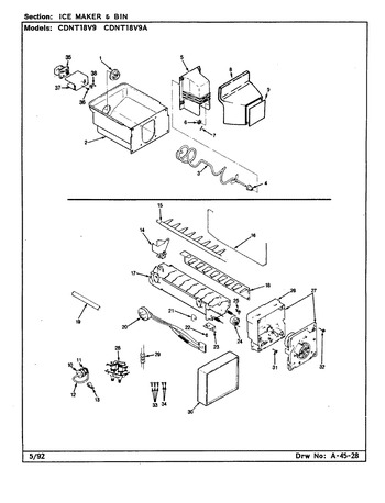 Diagram for CDNT18V9 (BOM: CC44A)