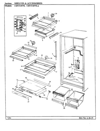 Diagram for CDNT18V9L (BOM: BC45A)