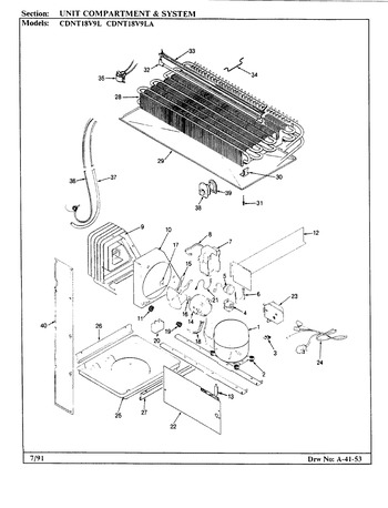 Diagram for CDNT18V9L (BOM: BC45A)