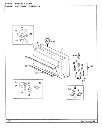 Diagram for CDNT18V9LA (BOM: BC49A)