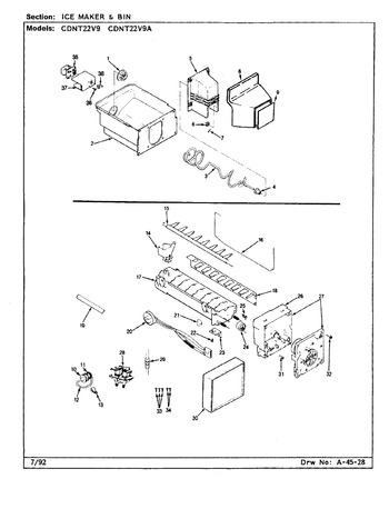 Diagram for CDNT22V9A (BOM: AC88A)