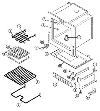 Diagram for JE3521WRV