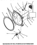 Diagram for 01 - Bulkhead/felt Seal/cyl Roller & Term Blk